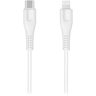 CANYON cable MFI-4 Type-C to Lightning 1.2m White
