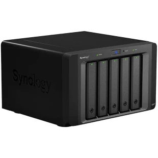 Synology Expansion Unit DX517, 5-bay 3.5"/2.5" SATA expansion for models: DS1821+, DS1621xs+, DS1621+, DVA3221, DS1520+, DS920+, DS720+ ; 1 x eSata port, 3.91kg, 3y warranty