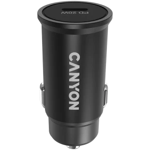 CANYON car charger C-20 PD 20W USB-C Black