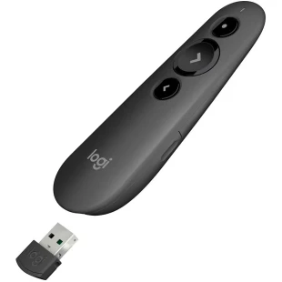 LOGITECH R500s Laser Presentation Remote - GRAPHITE - 2.4GHZ/BT - EMEA