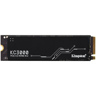 Kingston KC3000 1024GB SSD, M.2 2280, PCIe 4.0 NVMe, Read/Write 7000/6000MB/s, Random Read/Write: 900K/1000K IOPS