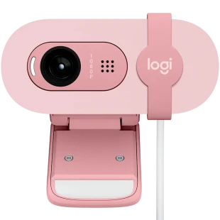 LOGITECH Brio 100 Full HD Webcam - ROSE - USB