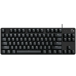 LOGITECH G413 TKL SE Corded Mechanical Gaming Keyboard - BLACK - US INT'L - USB - TACTILE