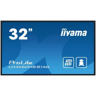 IIYAMA Monitor LED LH3260HS-B1AG 32" Full HD professional digital signage display  VA 1920 x 1080 @60Hz 500 cd/m² 8ms Android 11 OS, iiSignage², FailOver, EShare landscape, portrait