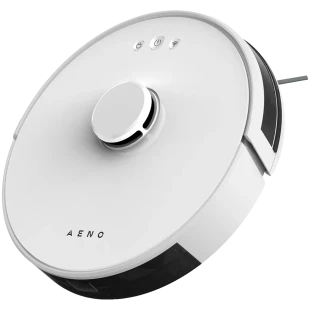 AENO Robot Vacuum Cleaner RC2S: wet & dry cleaning, smart control AENO App, powerful Japanese Nidec motor, turbo mode