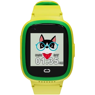 CANYON kids watch Sunny KW-48 Video 4G GPS Games&Music Green