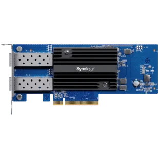 E10G30-F2Dual-port 10GbE SFP+ add-in card for Synology systems