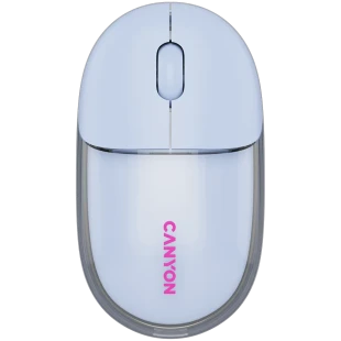 CANYON mouse OnClick 24 BT/ Wireless Transparent/Blue