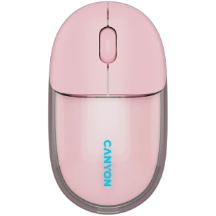 CANYON mouse OnClick 24 BT/ Wireless Transparent/Pink