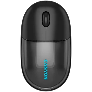 CANYON mouse OnClick 24 BT/ Wireless Transparent/Black