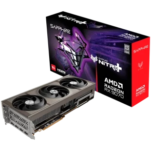 SAPPHIRE NITRO+ AMD RADEON RX 9070 GAMING OC 16GB DUAL HDMI / DUAL DP