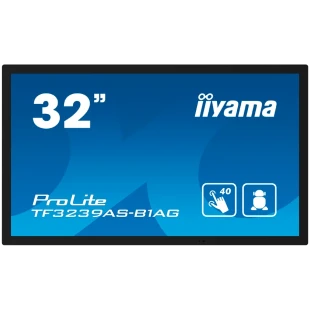 IIYAMA LFD TF3239AS-B1AG 32" 12pt Open Frame PCAP interactive large format display 500 cd/m² 8ms 	projective capacitive 12 points touch through-glass, temperature sensor with fan control