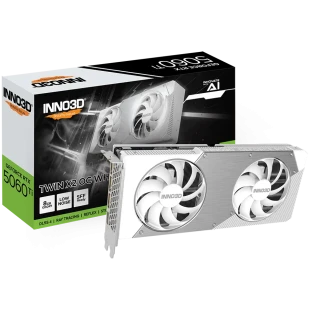 INNO3D GEFORCE RTX 5060 Ti 8GB TWIN X2 OC WHITE