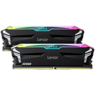 Lexar Ares 32GB DDR5 6800MHz (2x16GB KIT) CL34 DIMM, 1.4V, heatsink, RGB, Black