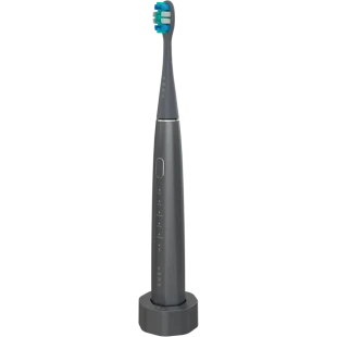 Wireless Tooth Brush, Grey, 3 Brush Heads, 1400mAh, Function: Soft, Clean, Massage, White, Sweep