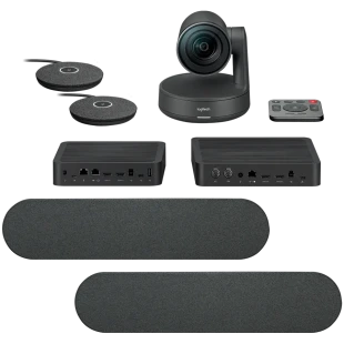 LOGITECH RALLY PLUS ULTRA-HD CONFERENCE CAM - BLACK - EMEA