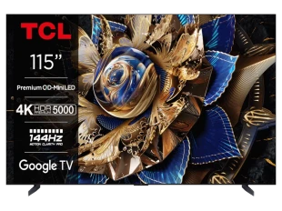 Televizor TCL 115X955Max/MiniLED/115"/4K/144Hz/Google TV/crna