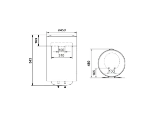 Bojler ARISTON PRO1 R 50 V 2K SRB