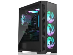 LC Power Kucište RAIJINTEK ARCADIA III TG Midi Tower/ATX,M-ATX,Mini-ITX/bez napajanja/kaljeno staklo/crna