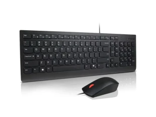 Tastatura+miš LENOVO Essential žicni set/SRB/crna