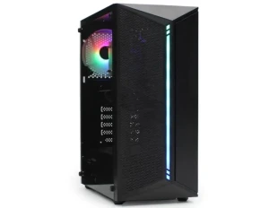 Igmax Kucište IG-MAX E0901-6650 Torpedo 1F Mid Tower/ATX/microATX/Mini-ITX/RGB/650W/crna