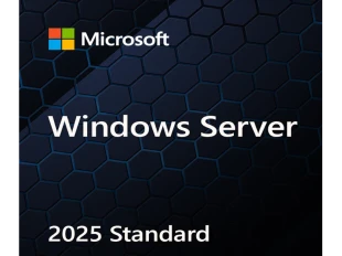 Microsoft Licenca MICROSOFT OEM Windows Server Standard 2025 /64bit/Eng/DVD/16Core