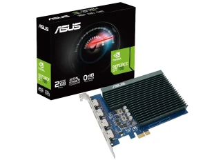 Asus Graficka karta ASUS GT730-4H-SL-2GD5 NVD/2GB/GDDR5/64bit/crna