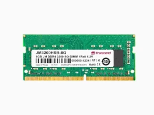 Transcend Memorija TRANSCEND 8GB/SODIMM/DDR4/3200MHz/CL22/crna