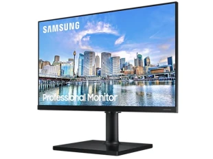 Samsung Monitor SAMSUNG LF24T450FQRXEN 24"/IPS/1920x1080/75Hz/5ms/HDMIx2,DP,USB/Freesync/pivot,visina/crna