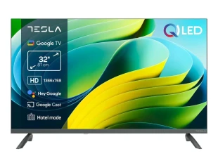 Televizor TESLA Q32E665GHS/QLED/32"/HD/smart/Google TV/siva