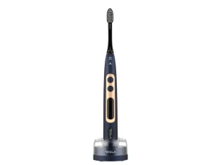 Cetkice za zube TESLA TDP121NB/elektricna/jonska i sonicna tehnologija/soft conical/tamno plava
