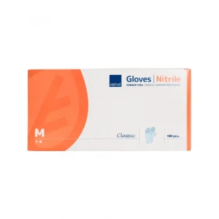 Nitril Rukavice  NITRIL bez pudera Abena M plave 1/100