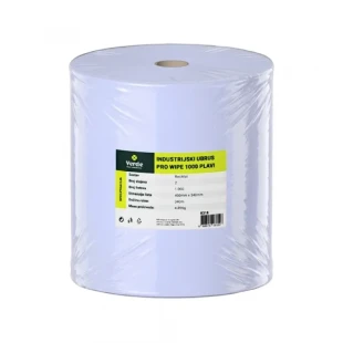 Verde papir Ubrus industrijski VERDE Pro Wipe 1000 list., 340x400mm, plavi