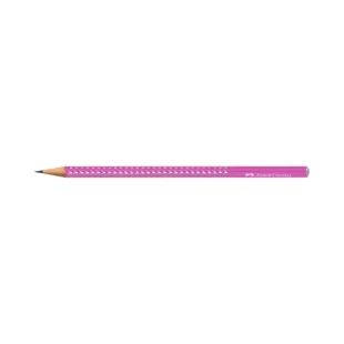 Faber Castell Grafitna olovka Faber Castel GRIP HB Sparkle 118291 electric fuchia