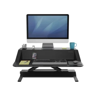 Fellowes Radna platforma Fellwoes  Lotus Sit-Stand crna 0007901