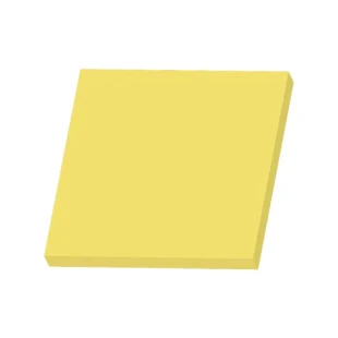 Mark IT Samolepljivi listići 75x75mm žuti