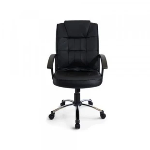 Antares Radna fotelja LGA68 CR crna eko koža