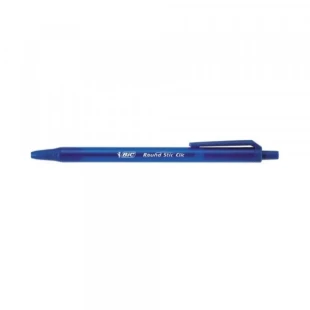 Hemijska olovka Bic Round stick click  plava