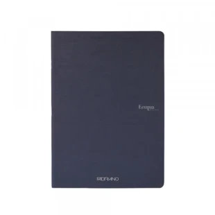 Fornax Sveska meki povez EcoQua Fabriano A4 SK 40L 90g  tamno plava 1/5