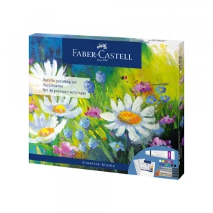 Tempere akrilne Faber Castell 1/18 379280