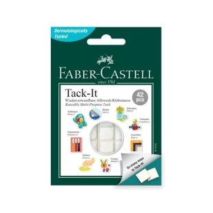 Kreativna traka samolepljivi jastučići  Faber Castell bela 30gr. 1/42 187053