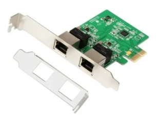 LAN MK E-Green PCI-E 2xRJ45 10/100/1000 Mbp/s