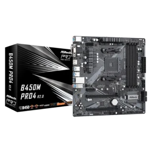 ASRock MB AM4 AsRock B450M PRO4 R2.0