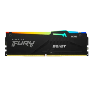 RAM DDR5 Kingston 64GB (2x32GB kit) 5600MT/s KF556C40BBAK2-64 Fury Beast RGB