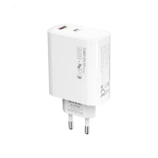Strujni adapter S-link SL-EC68 45W PD30W/QC 18W USB-A/USB-C Brzo punjenje