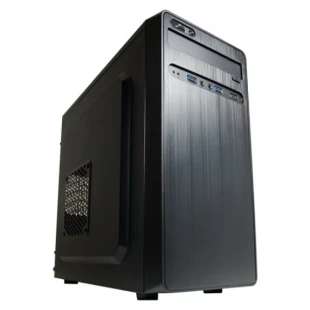 LC Power TOWER LC POWER Micro ATX LC-2017MB-ON Micro-ATX Case, black, HD Audio, 1x USB-C,