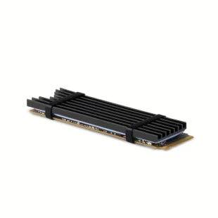 Axagon SSD M.2 Hladnjak AXAGON CLR-M2L6 passiv M.2-SSD-2280 6 mm, Crni