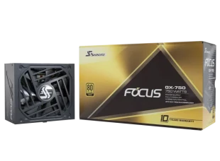 Napajanje 750W Seasonic Focus GX-750 Modularno, 80+ Gold ATX3.0
