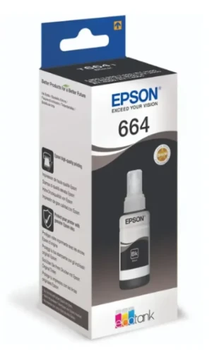 EPSON Ink Bottle Epson T6641 Black 70ml