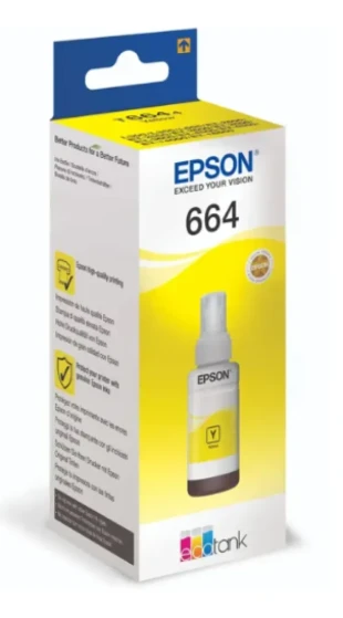 EPSON Ink Bottle Epson T6644 Yellow 70ml